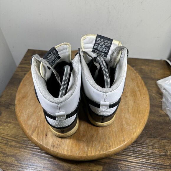 Nike Dunk Sky High Shoes Womens Size 8.5 Wedge Hidden Heel 528899-101 - Picture 4 of 8